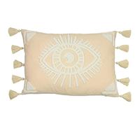 furn. Ashram Plume Yeux Coussin rempli, Polyester, Fard à Joues