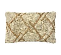 furn. Boda Coussin Garni de Polyester, Jute, Naturel