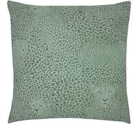 furn. Coussin Cheetah caché Couverture, Coton, Sage, 50 x 50cm