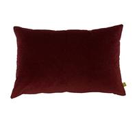 furn. Coussin Garni de Plumes Contra, Lin 100% Polyester, Sang de bœuf, 40 x 60 cm