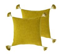 furn. Coussins remplis Eden Twin Pack Polyester, Coton, Mousse, 45 x 45cm