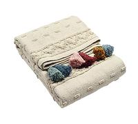 furn. Couvre-lit Boho, Multicolore, 130 x 180cm