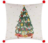 furn. Deck The Halls Coussin Garni De Polyester (Multicolore - 43x43cm)