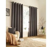 Furn Ellis 168X137 R/Top Curt Grey, Polyester, Grau, 66x54 (168x137cm)