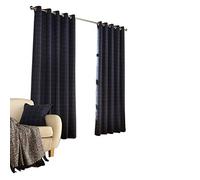 Furn Ellis 168X137 R/Top Curt Navy, Polyester, Marine, 66x54 (168x137cm)