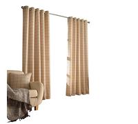Furn Ellis 168X183 R/Top Curt Natural, Polyester, Natürlich, 66x72 (168x183cm)