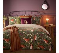 furn. Ensemble de Couette Pineberry Forest Woodland - Multicolore - King