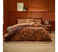 furn. Ensemble de Couette Réversible Herve - Tan - Super King