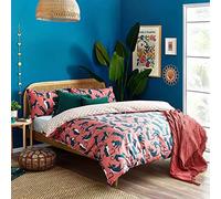 furn. Ensemble de Couverture de Couette Kitta, Pastèque Rose, Roi