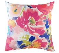 furn. Evans Lichfield Aquarelle Coussin Garni de Plumes Motif Floral 43 x 43 cm