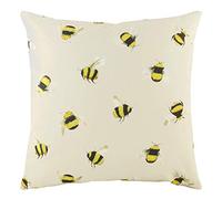 furn. Evans Lichfield Busy Bees Coussin Garni de Plumes Taupe 43 x 43 cm