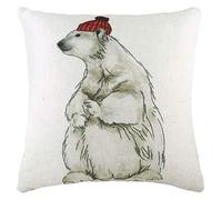 furn. Evans Lichfield Coussin rembourré en Polyester avec Chapeau 43 x 33 cm