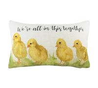 furn. Evans Lichfield in This Together Coussin Garni de Polyester Multicolore 30 x 50 cm