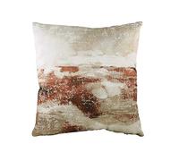 furn. Evans Lichfield Paysage Housse de Coussin, Polyester, Viscose, Coton, Terre Cuite