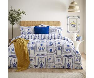 furn. fourrer. Ensemble de Housse de Couette Abstrait Frise