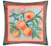 furn. fourrer. Housse de Coussin d'Extérieur Imprimé Pêches Anémones - Multicolore - 45x45cm