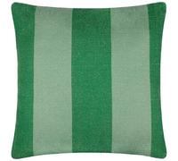 furn. fourrer. Housse de Coussin d'Extérieur Tissée Deck Stripe - Vert - 59x59cm
