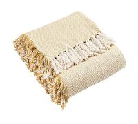 furn. Jeté de lit Jaspe, Ocre, 130 x 180cm