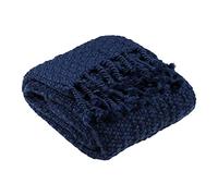 furn. Jocelyn Throw - Acrylique - Marine - 130Cm X 180Cm, Acrylique, Bleu Marine, 130Cm X 180Cm (51" X 71" Pouce)