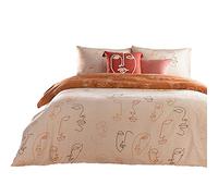 furn. Kindred Housse de Couette et taie Set, Polycoton, Abricot, Double