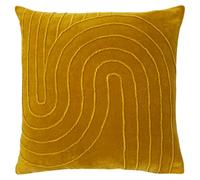 furn. Mangata Housse de Coussin en Coton Ocre 45 x 45 cm