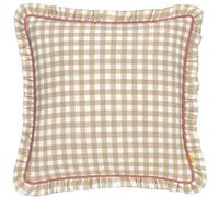 furn. Maude Housse de Coussin passepoilée en Coton Vichy