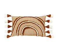 furn. Rainbow Tuft Coussin Garni de Polyester Brique