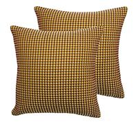 furn. Rowan Feather Filled Cushions (Twin Pack), Henna, 45 x 45cm
