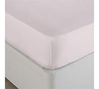 furn. The Linen Yard Drap-Housse 250 Fils/cm², Couleur Blush, Super King Size
