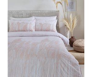furn. The Linen Yard Pampa Housse de Couette et taie Set, Rougir, Grande Taille PAMPAS/D04/BLS