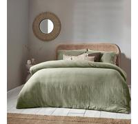 Yard Lark Muslin Cotton Duvet Cover Set, Eucalyptus