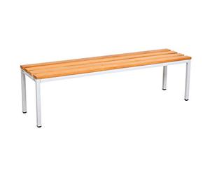 furni24 Banc de vestiaire 100 x 42 x 40 cm pour vestiaire, Banc de Sport en Bois véritable