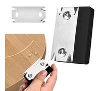 Furnierkantenschneider, Rabot Manuel Portable pour Chants, Rabot, Outil de Menuiserie à Main pour Bois, PVC, ABS, Rabot à Chants, Outil de Déburrage, Noir+Lame de Rechange