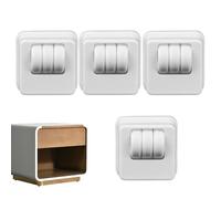 Furniture Casters - 4 Pieces Noise-Reducing 360° Swivel Rollers, Heavy-Duty Chair Wheels for Smooth Movement, Office, Home, Kitchen, Bedroom, Living Room, Workshop, Storage, and Utility Use