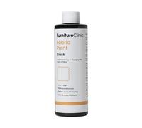 Furniture Clinic Fabric Paint - Use to Restore or Change the Colour of Upholstery, Soft Furnishings, Car Interiors - Easy to Use - Works on All Fabrics (Black, 5L)