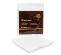 Furniture Clinic Lot de 3 Chiffons de Nettoyage Non Pelucheux - 3 Chiffons de Nettoyage pour Nettoyer, huiler Les Meubles en Bois, appliquer des cires à Bois et Plus Encore