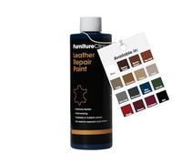 Furniture Clinic Peinture et teinture pour réparation du cuir | Colorant auto-scellant pour des réparations rapides et faciles | Convient aux canapés, sièges de voiture - Bleu Marine 250ml
