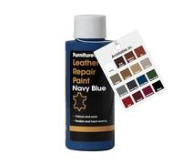 Furniture Clinic Peinture et teinture pour réparation du cuir | Colorant auto-scellant pour des réparations rapides et faciles | Convient aux canapés, sièges de voiture - Bleu Marine 50ml