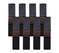 Furniture Felt Wrap - Cuttable Stool Leg Glides | Wrap Around Furniture Pads 8 Pieces | Chair Leg Floor Savers for Ceramic Tiles Hardwood Home Office Apartment Study Dining Room No Scratch No Noise