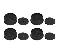 Furniture Gripping Pads | 8 - Pack Rubber Floor Protectors for Chairs, Tables & Appliances | Noise Reducing & Vibration Dampening Feet Caps for Wood Tile Floors