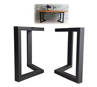 Furniture legs Pieds de Table en métal, Pied en Forme de v, Table Basse/Banc/Bureau/Pieds de Table à Manger, Pieds des Meubles de Bricolage Ensemble de 2 Personnalisable