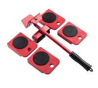 Furniture Lift Mover Tool Set - Lift Furniture Transport Tool | Iron Material Appliance Mover Leverage Tools for School, Professional Moving, Work Area, & Residential Use
