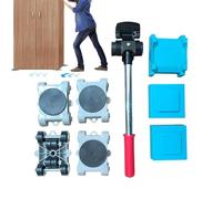 Furniture Movers - 32.5x5x3cm Heavy Duty Lifter Tool, 551.16 Lbs Load Capacity Set, Appliance Mover with Wheels, Practical Lifting Device for Easy Transport, Essential Moving Gear for Home Furniture