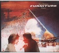 FURNITURE - SLOW MOTION KISSES CD UK ARISTA 1989 4 TRACK B/W BRILLIANT MIND, 40 HOURS IN A DAYA ND SHE GETS OUT THE SCRAPBOOK (662648) PROTER'S STICKER ON FRONT OF CASE