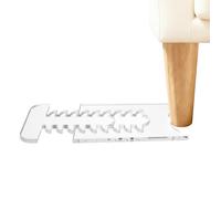 Furniture Wall Spacer, Anti-Slip Couch Stopper, Under Couch Protector for Outlet and Wall, Rubber with Secure Grip, Home Furniture Accessory, Use Living Room Bedroom Sofa Bed Floor Protection