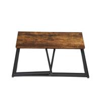 FurnitureR Bureau D'ordinateur Pliant, Facile à Transporter et à Ranger, Compacte, Facile à Plier et Déplacer, Idéale Salon ou Espace Réduit, Vintage, 80 x 40 x 74cm