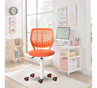 FurnitureR Chaise de Bureau Colourée, Siège Ergonomique Pivotante à Hauteur Réglable pour Ordinateur, roulettes à 5 Branches, Chaises et Tabourets à Domicile, Siège de Travail, Morandi Citrus