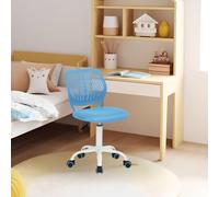 FurnitureR Chaise de Bureau réglable en Hauteur - Ergonomique et colorée - avec Dossier et accoudoirs - 5 Roues - pour Enfants de 3 à 10 Ans - Charge maximale : 100 kg