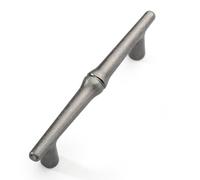 FURNIWARE 10 pièces Poignee de Meuble Cuisine pas de trou de 96 mm, Poignées de Placard Poignées de Cuisine Poignées de Tiroir de Meubles, pour Bureaux, Tiroirs, Armoires, Placard-Nickel antique