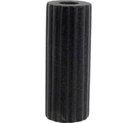 FURNLUX Bougeoir Eliana Noir 5cm / Couleur principale : Noir / Dimensions : 5 x 13 x 5 cm